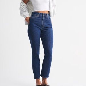 Abercrombie & Fitch Ankle Straight Jeans